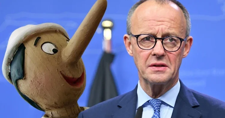 Almanya Başbakanı Merz i Pinokyo ya benzeten emekliye soruşturma