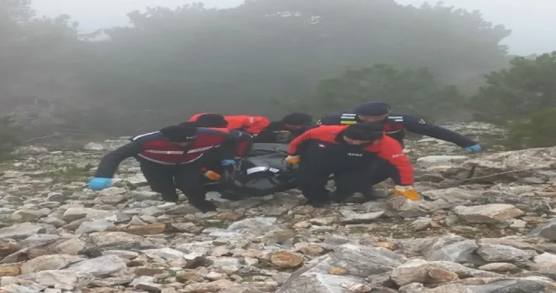 Uçurumda cansız bedeni bulundu