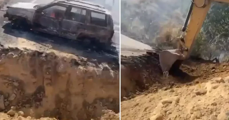 Ülkede kaos büyüyor! Kartel üyeleri yolları kazmaya başladı