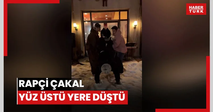 Rapçi Çakal yüz üstü yere düştü