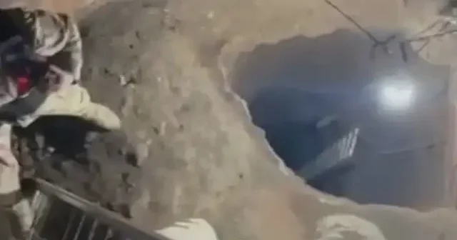 Hatay’da define için 40 metrelik kuyu kazan şahıs tutuklandı VİDEO İZLE