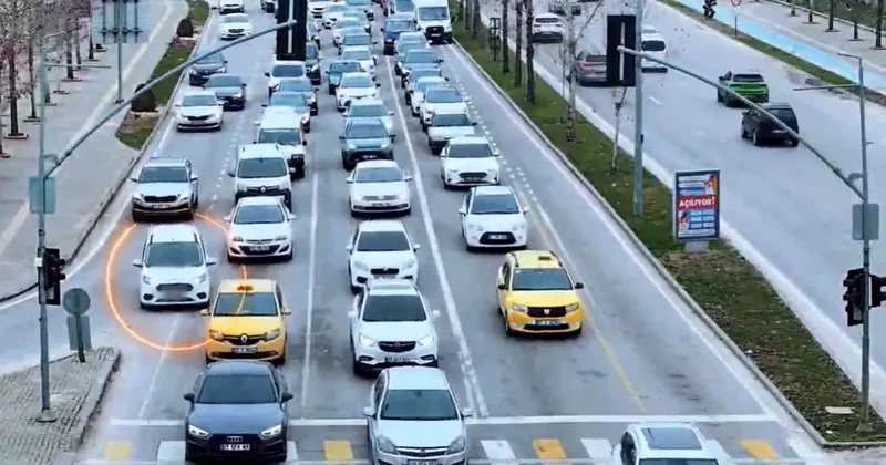 Gaziantep’te ’kaynak’ yapan 694 araç sürücüye 864 bin TL ceza