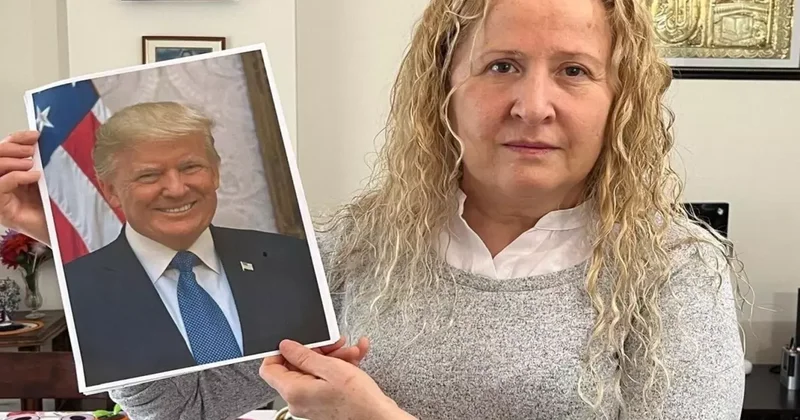 Necla Özmen, ABD de Trump a babalık davası açtı