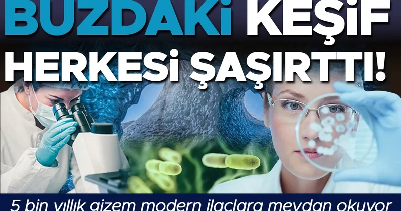 Buzdaki keşif herkesi şaşırttı: 5 bin yıllık gizem modern ilaçlara nasıl meydan okuyor?