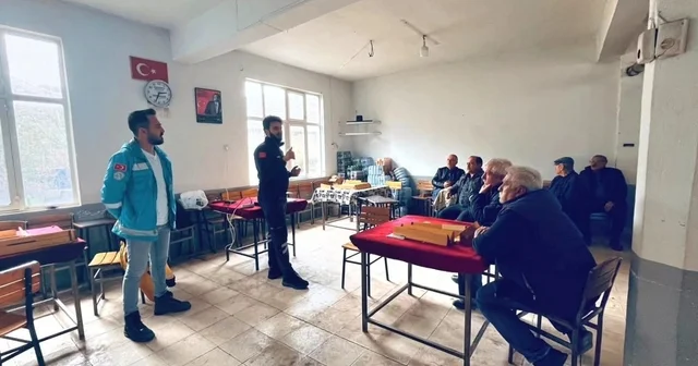 Kale de mahalle mahalle ilk yardım seferberliği Denizli Haberleri