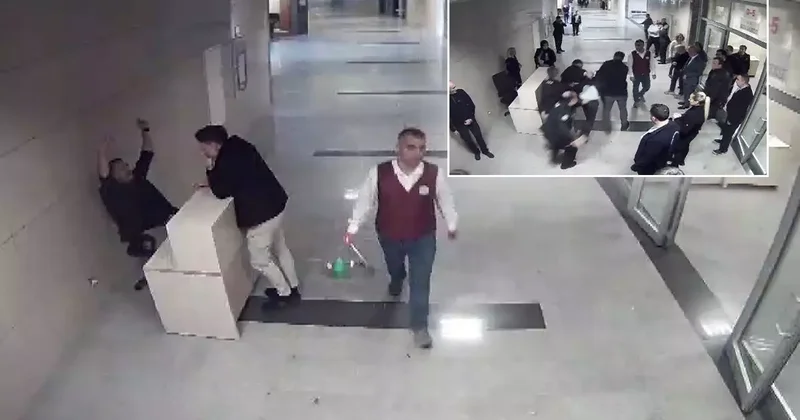 Skandal olayda yeni görüntüler ortaya çıktı: Hakime saldıran savcı karga tulumba götürülmüş!