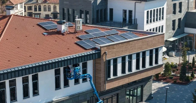 Suriçi Çarşısı yeşil enerjiyle aydınlanıyor Konya Haberleri