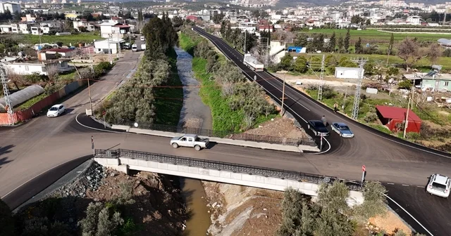 Antakya da iki mahalleyi bağlayan köprü ulaşıma açıldı Hatay Haberleri