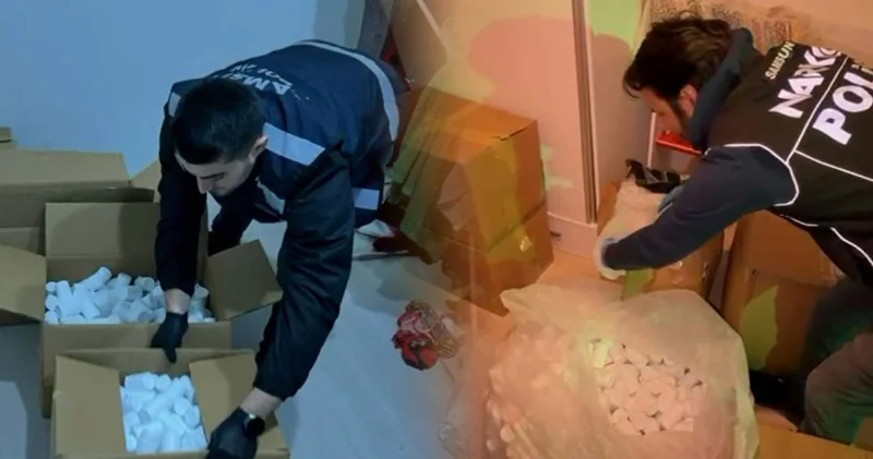 Anne oğulun yaşadığı evden yüz binlerce uyuşturucu hap çıktı!