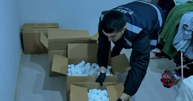 Evlerinden 230 bin hap çıkan anne oğula gözaltı Samsun Haberleri