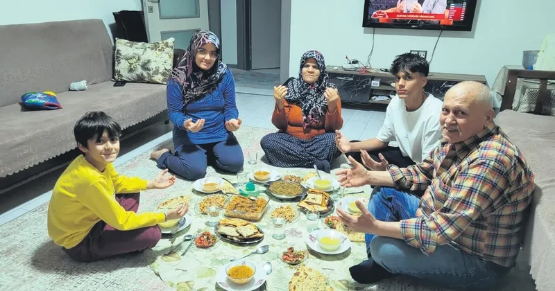 Yeni yuvamızda iftar ayrı bir keyif