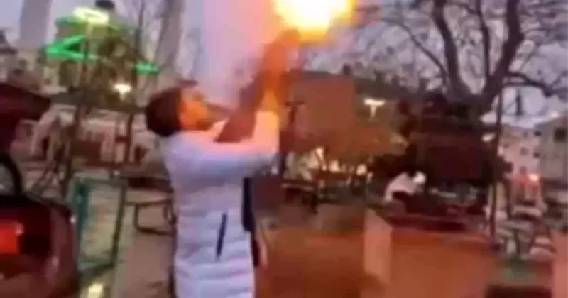 Bu görüntülerin bedeli ağır oldu! Sosyal medyada paylaşınca tutuklandı