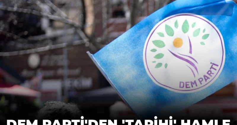 DEM den köklü değişim hamlesi: Partinin adı da değişiyor yapısı da