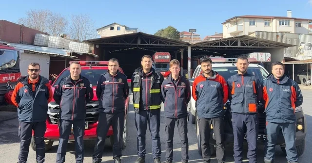 Kocaeli Büyükşehir İtfaiyesi, taşkın riskine karşı Edirne de Kocaeli Haberleri