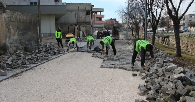 Haliliye de üstyapı çalışmaları hız kesmeden sürüyor Şanlıurfa Haberleri