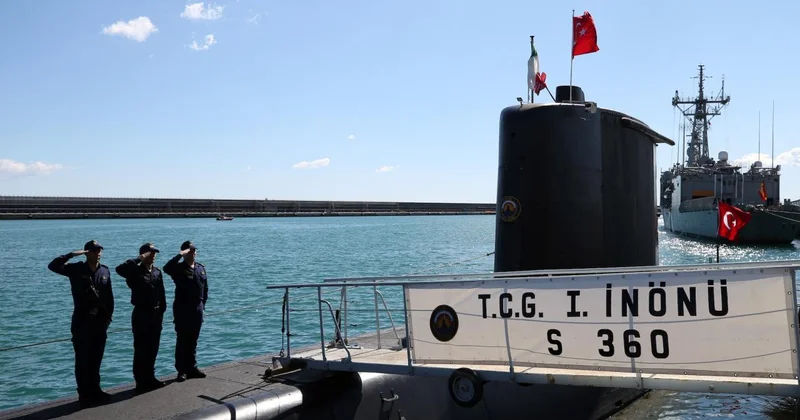 TCG 1. İnönü denizaltısı, hünerlerini NATO tatbikatında gösterecek