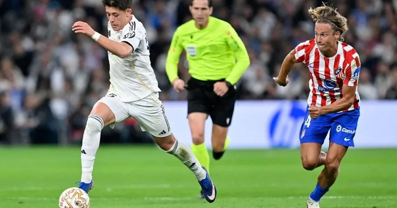 5 gollü Madrid derbisinde Arda Güler bir ilke imza attı