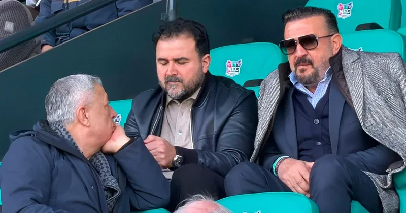 Fenerbahçe için tribünden izledi