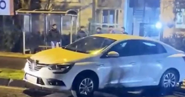 Yaya levhasına çarpan otomobil sürücüsü yaralandı Tekirdağ Haberleri