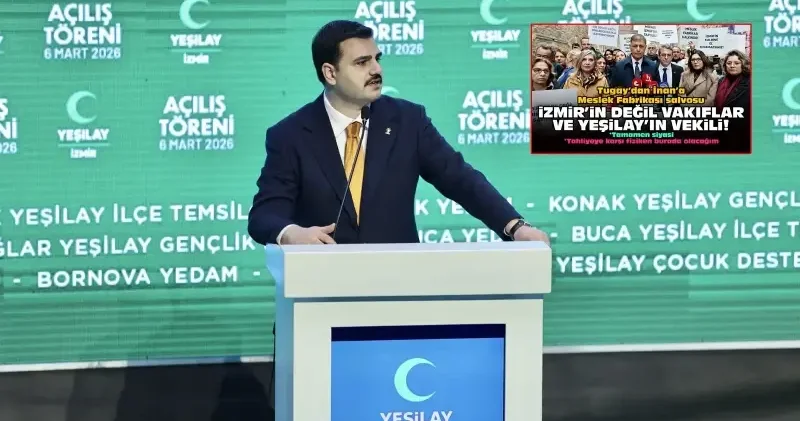 AK Parti Genel Sekreteri İnan dan İzmir Büyükşehir Belediye Başkanı Tugay a sert sözler: Tarihe Yeşilay düşmanı olarak geçeceksiniz Politika Haberleri