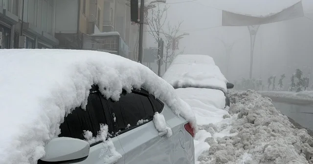 Hakkari de kar yağışı yerini yoğun sise bıraktı Hakkari Haberleri