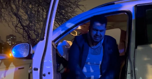 Tarlaya giren otomobil ağaca çarptı, sürücü gözyaşlarını tutamadı Tekirdağ Haberleri