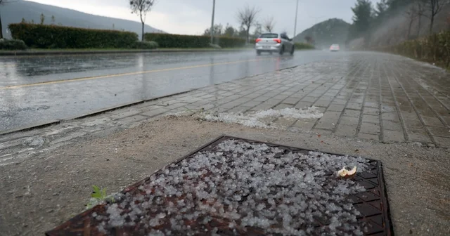 Muğla da dolu sürprizi Muğla Haberleri