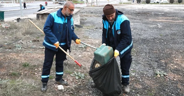 Battalgazi de cadde ve sokaklarda temizlik çalışması Malatya Haberleri