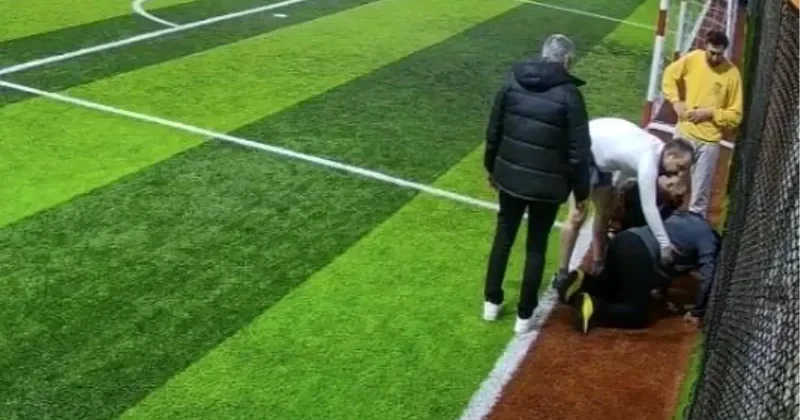 Halı Saha Maçında Kalp Krizi