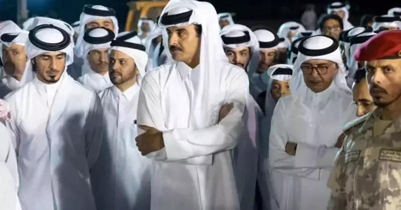 Şeyh Temim Katarlı ve Türk askerlerin cenazesinde gözyaşlarını tutamadı