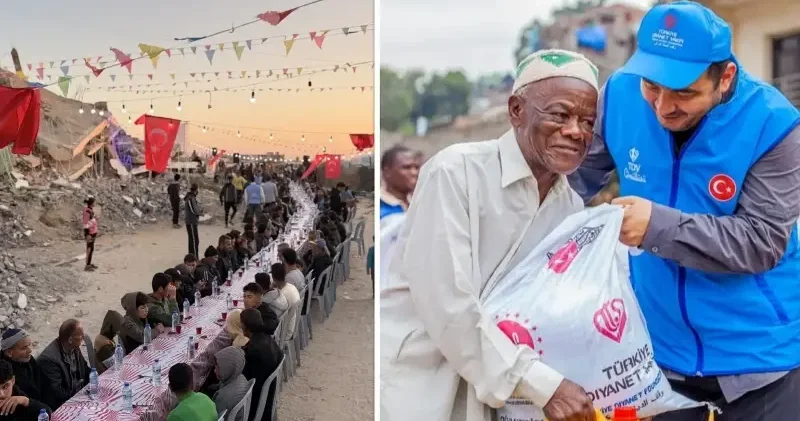 Türkiye Diyanet Vakfı ramazanda 6 milyon 222 bin 561 kişiye yardım ulaştırdı Aktüel Haberleri