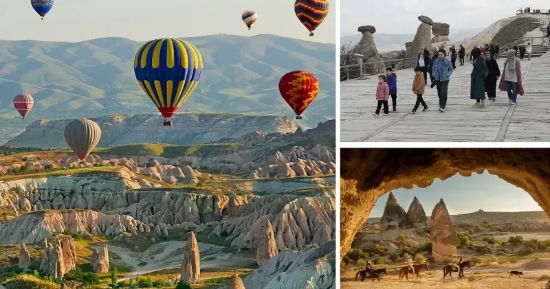 Ramazan Bayramı’nda Kapadokya ziyaretçi akınına uğradı: Yüzde 80 doldu Türkiye Ekonomisi Haberleri