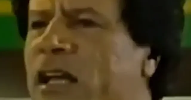 Kaddafi nin tarihi konuşması tekrar gündem oldu VİDEO İZLE
