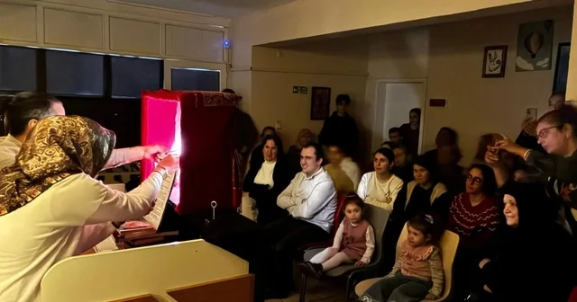 Bilecik te özel ihtiyaçlı bireyler için Karagöz ve Hacivat gösterisi Bilecik Haberleri
