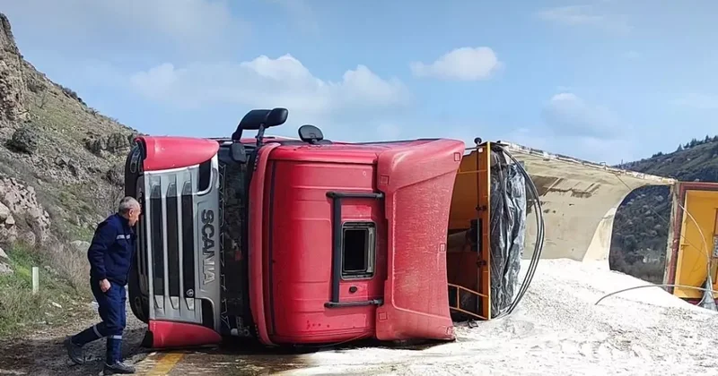 Sincan’da tır kazası