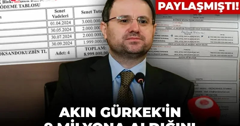 Akın Gürkek in 9 milyona aldığını vatandaş 13,5 milyona aldı! Özgür Özel senetlerini paylaşmıştı!