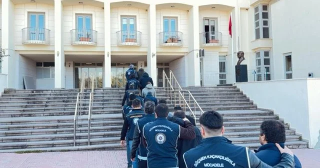 Bodrum da 33 kaçak göçmen yakalandı, 9 organizatör tutuklandı Muğla Haberleri