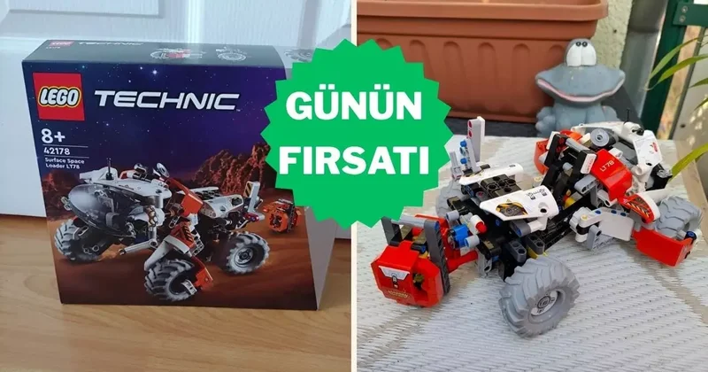 Gerçekçi hareket mekanizmalarıyla: LEGO uzay setinde kaçırılmayacak indirim başladı