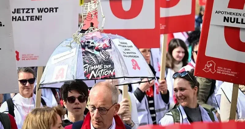 Almanya’da eczacılar gösteri düzenledi: Sıfır maliyetle var olamayız Dünya Haberleri
