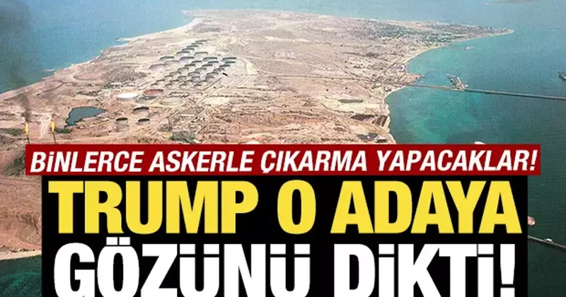 Trump o adaya gözünü dikti! Binlerce askerle çıkarma yapacaklar