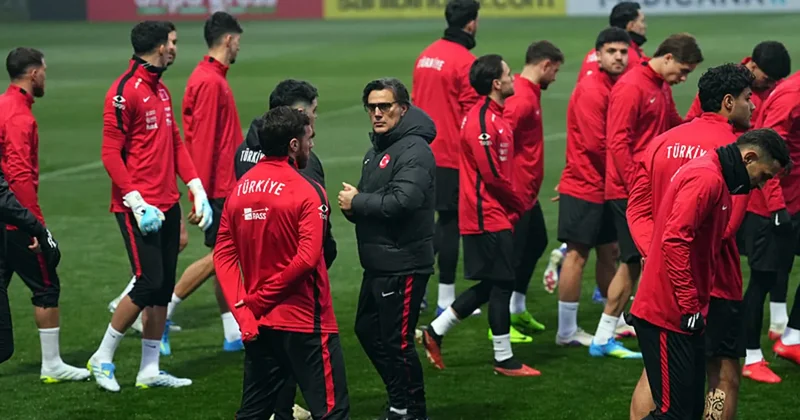 A Milli Futbol Takımı nda Merih Demiral ve Zeki Çelik antrenmana katılmadı!