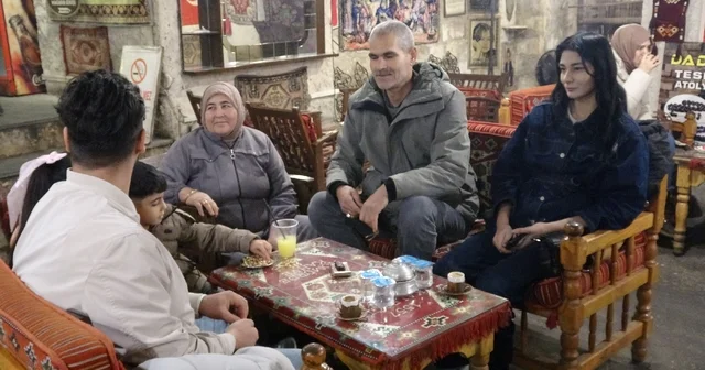 500 yıllık mağarayı gören hayran kalıyor Gaziantep Haberleri