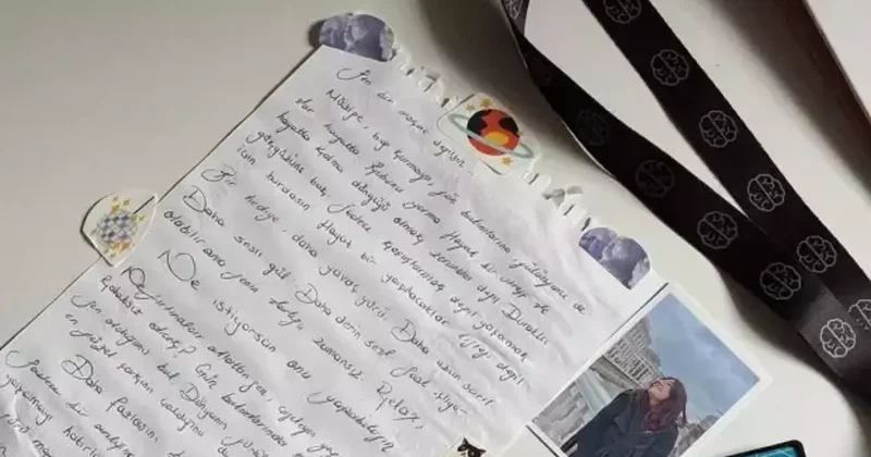 Kaza kurbanı tıp öğrencisi Yaren’in ölmeden önce yazdığı not ortaya çıktı