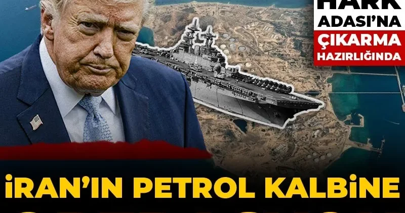İran’ın petrol kalbine operasyon: ABD Hark Adası’na çıkarma hazırlığında