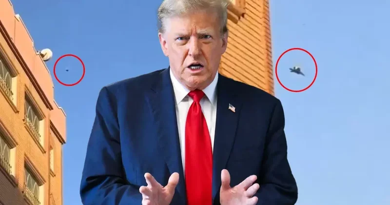 Bu görüntü Trump ı fena kızdıracak! İran dan yeni F 15 iddiası