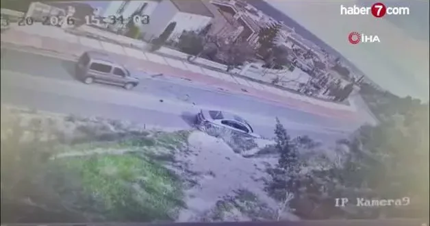 Çeşme de kaza sonrası şoke eden yumruklu saldırı