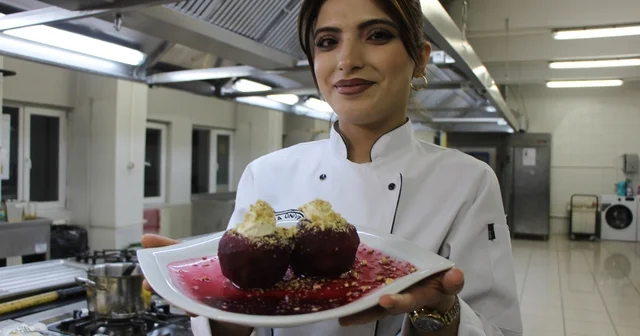 Amasya da 2 bin yıldır yetiştirilen meyveden yapılan tatlı: Elma tatlısı Amasya Haberleri