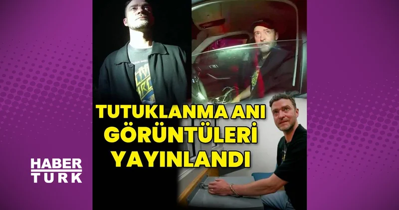Justin Timberlake in tutuklanma anı görüntüleri yayınlandı