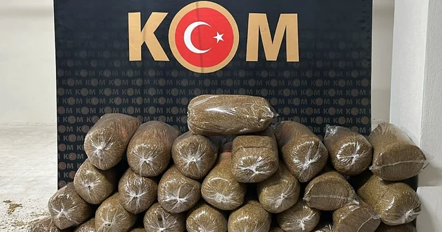 Kırşehir de 200 kilo kaçak tütün ele geçirildi Kırşehir Haberleri