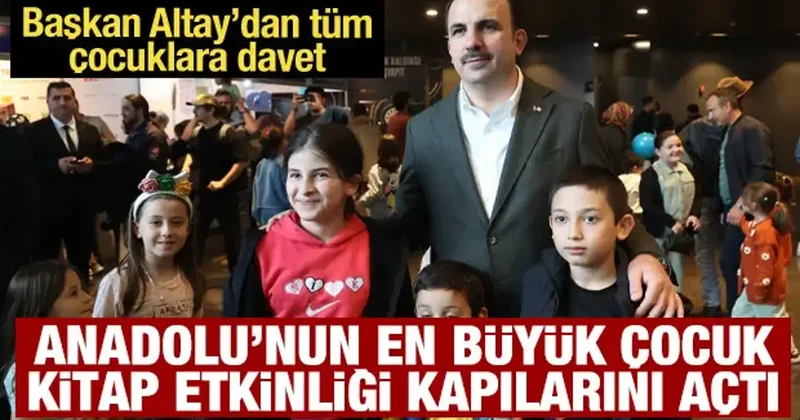 Anadolu’nun en büyük çocuk kitap etkinliği kapılarını açtı